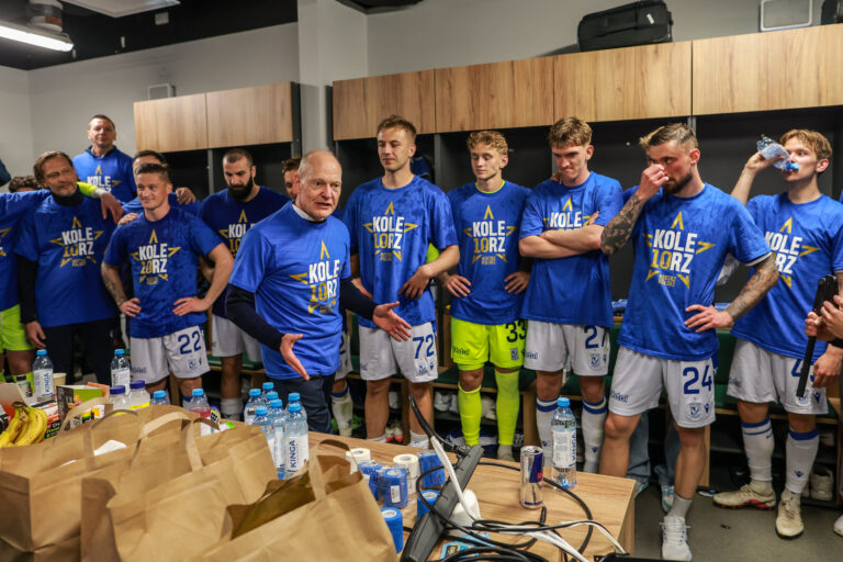 2026.05.16 Radom
pilka nozna PKO Ekstraklasa sezon 2025/2026
Radomiak Radom - Lech Poznan
feta radosc mistrzostwo szatnia
N/z Niels Frederiksen
Foto Przemyslaw Szyszka / PressFocus

2026.05.16 Radom
Football - Polish PKO Ekstraklasa season 2025/2026
Radomiak Radom - Lech Poznan
Niels Frederiksen
Credit: Przemyslaw Szyszka / PressFocus
