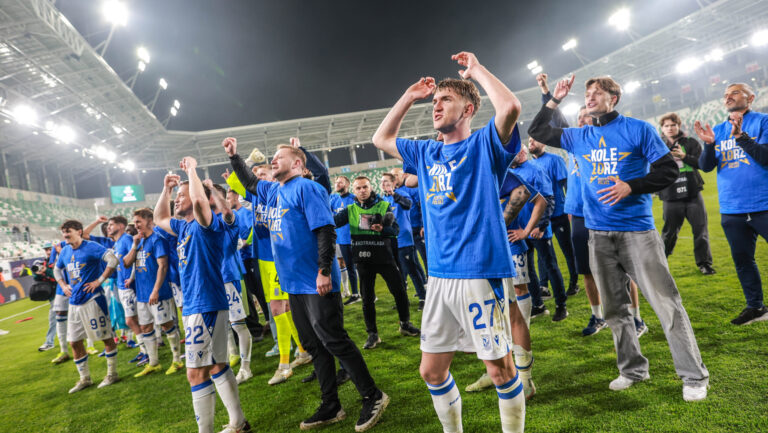 2026.05.16 Radom
pilka nozna PKO Ekstraklasa sezon 2025/2026
Radomiak Radom - Lech Poznan
feta radosc mistrzostwo szatnia
N/z Wojciech Monka
Foto Przemyslaw Szyszka / PressFocus

2026.05.16 Radom
Football - Polish PKO Ekstraklasa season 2025/2026
Radomiak Radom - Lech Poznan
Wojciech Monka
Credit: Przemyslaw Szyszka / PressFocus