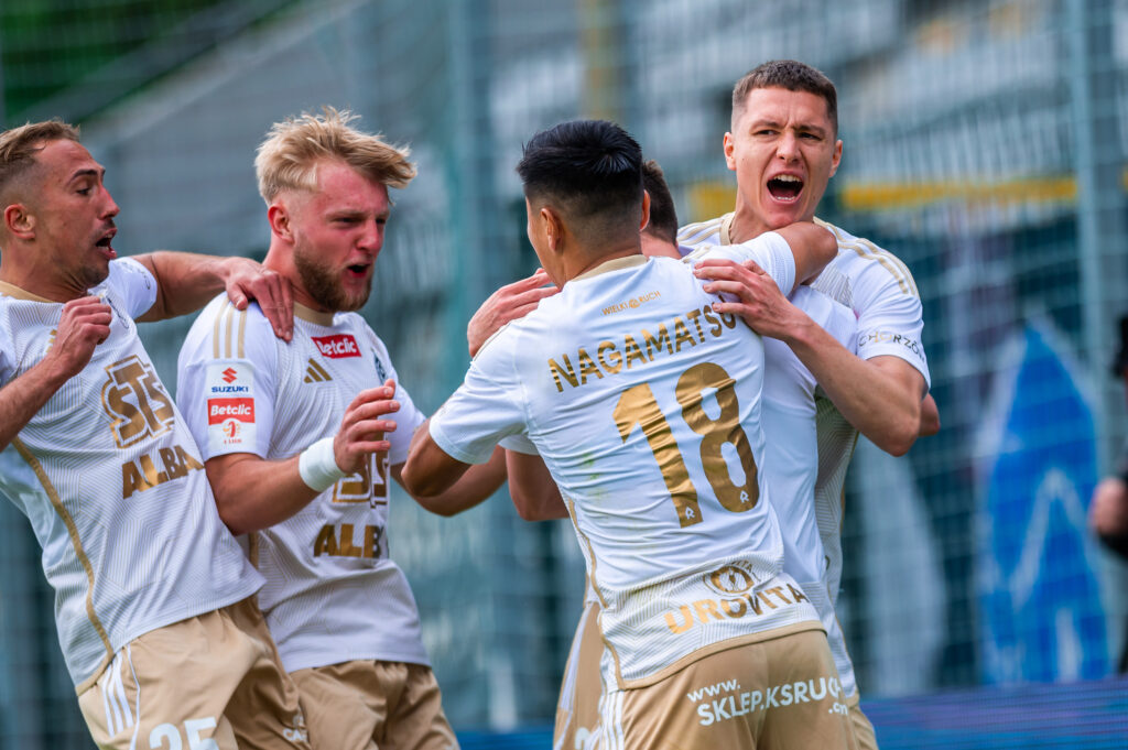 2026.05.17 Legnica
pilka nozna Betclic 1.Liga sezon 2025/2026
Miedz Legnica - Ruch Chorzow
N/z Marko Kolar cieszynka bramka gol radosc celebration
Foto Gleb Soboliev / PressFocus

2026.05.17 Legnica
Football - Polish Second division season 2025/2026
Miedz Legnica - Ruch Chorzow
Marko Kolar cieszynka bramka gol radosc celebration
Credit: Gleb Soboliev / PressFocus