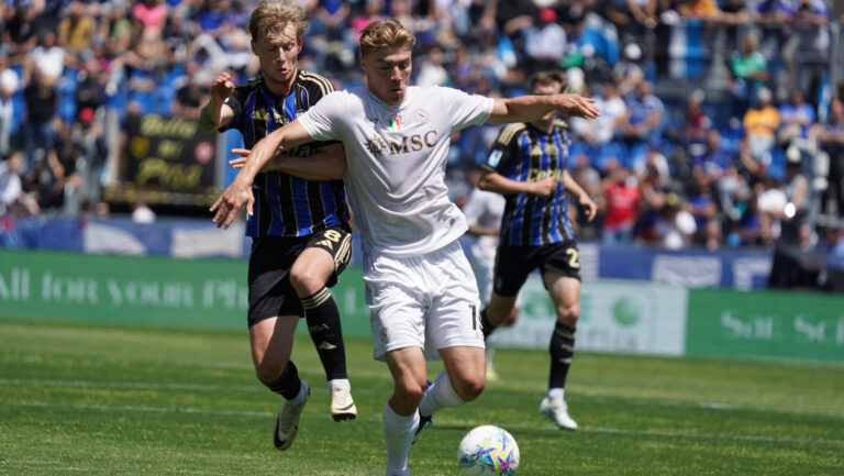 Napoli's Rasmus Hojlund ...During the Serie A soccer match between Pisa and Napoli   at the Cetilar Arena Romeo Anconetani Stadium in Pisa; Center West Italy;sunday May 17  2026 ; Sport Soccer(Photo By Alessandro La Rocca/ LaPresse) (Photo by ©Alessandro La Rocca/Sipa USA)
2026.05.17 Piza
pilka nozna liga wloska
Pisa SC - SSC Napoli
Foto LaPresse/SIPA USA/PressFocus

!!! POLAND ONLY !!!