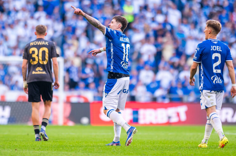2026.05.23 Poznan
pilka nozna PKO Ekstraklasa sezon 2025/2026
Lech Poznan - Wisla Plock
N/z Patrik Walemark cieszynka gol bramka radosc
Foto Gleb Soboliev / PressFocus

2026.05.23 Poznan
Football - Polish PKO Ekstraklasa season 2025/2026
Lech Poznan - Wisla Plock
Patrik Walemark cieszynka gol bramka radosc
Credit: Gleb Soboliev / PressFocus