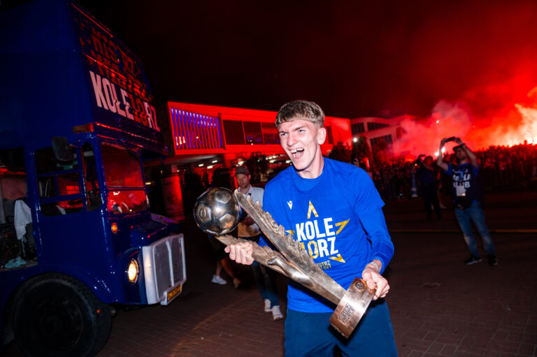 2026.05.23 Poznan
pilka nozna PKO Ekstraklasa sezon 2025/2026
Lech Poznan - Wisla Plock
N/z Wojciech Monka feta mistrzowska Lecha Poznan
Foto Gleb Soboliev / PressFocus

2026.05.23 Poznan
Football - Polish PKO Ekstraklasa season 2025/2026
Lech Poznan - Wisla Plock
Wojciech Monka feta mistrzowska Lecha Poznan
Credit: Gleb Soboliev / PressFocus