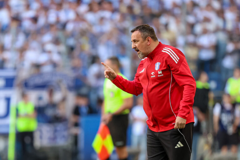 2026.05.23 Poznan
Pilka nozna Ekstraklasa sezon 2025/2026
Lech Poznan - Wisla Plock
N/z Trener Wisly Mariusz Misiura
Foto Pawel Jaskolka / PressFocus

2026.05.23 Poznan
Football Polish Ekstraklasa season 2025/2026
Lech Poznan - Wisla Plock
Credit: Pawel Jaskolka / PressFocus