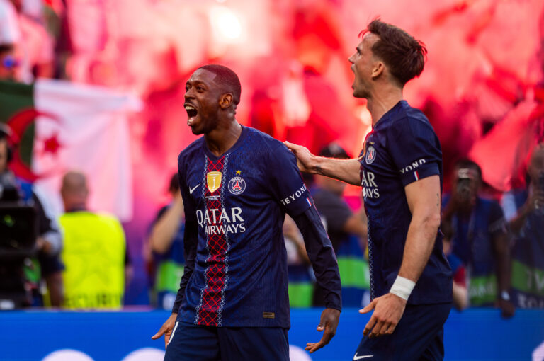 2026.05.30 Budapeszt
pilka nozna Final Liga Mistrzow sezon 2025/2026
PSG - Arsenal Londyn
N/z Ousmane Dembele PSG gol goal bramka celebration cieszynka radosc fun
Foto Gleb Soboliev / PressFocus

2026.05.30 Budapest
Football - UEFA Champions League final season 2025/2026
PSG - Arsenal London
Ousmane Dembele PSG gol goal bramka celebration cieszynka radosc fun
Credit: Gleb Soboliev / PressFocus