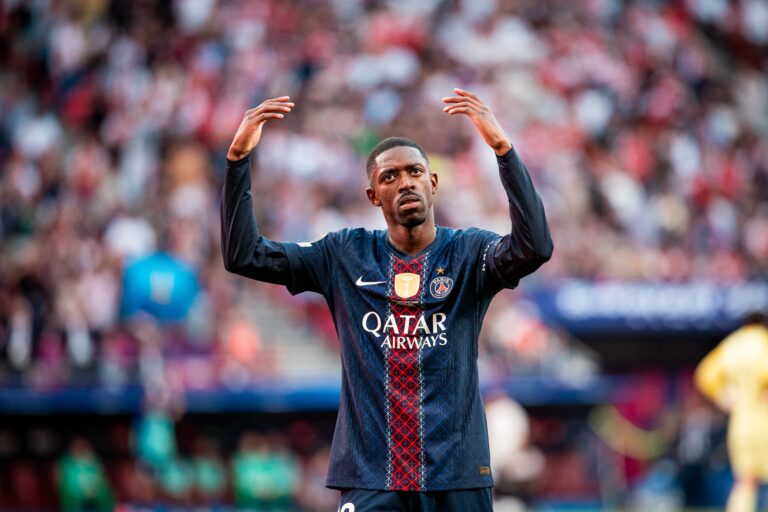 2026.05.30 Budapeszt
Paris Saint Germain - Arsenal
UEFA Final Ligi Mistrzow PSG Arsenał
N/z Ousmane Dembele gol goal radosc bramka rzut karny penalty
Foto Mateusz Porzucek PressFocus

2026.05.30 Budapeszt
Paris Saint Germain - Arsenal
UEFA Champions League Final, Budapest, Puskas Arena
Ousmane Dembele gol goal radosc bramka rzut karny penalty
Credit: Mateusz Porzucek PressFocus