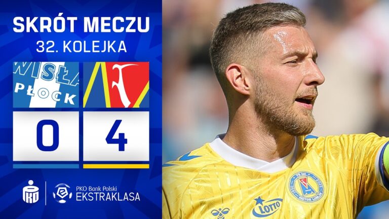 SKRÓT MECZU: Wisła Płock 0:4 Motor Lublin