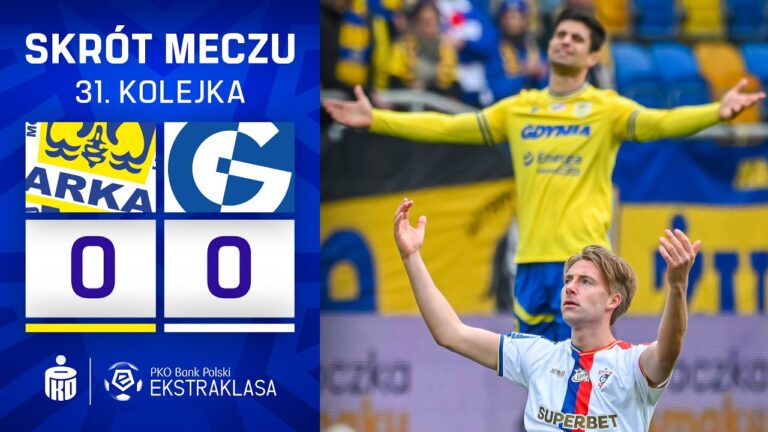 SKRÓT MECZU: Arka Gdynia 0:0 Górnik Zabrze