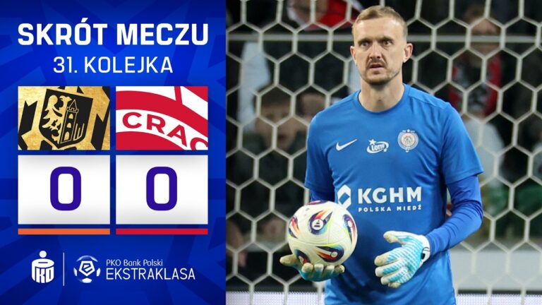 SKRÓT MECZU: Zagłębie Lubin 0:0 Cracovia