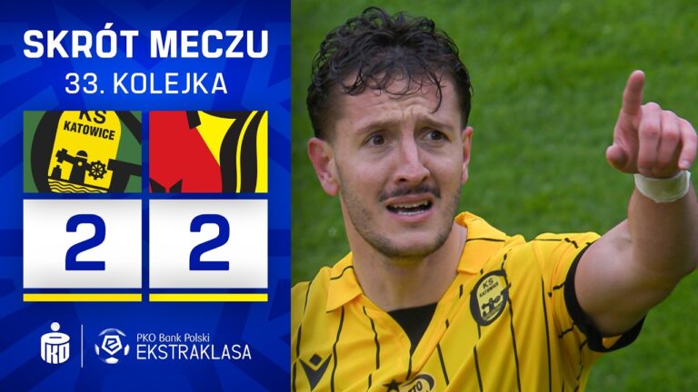 SKRÓT MECZU: GKS Katowice 2:2 Jagiellonia Białystok