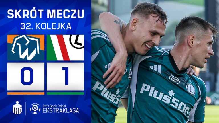 SKRÓT MECZU: Bruk-Bet Termalica Nieciecza 0:1 Legia Warszawa