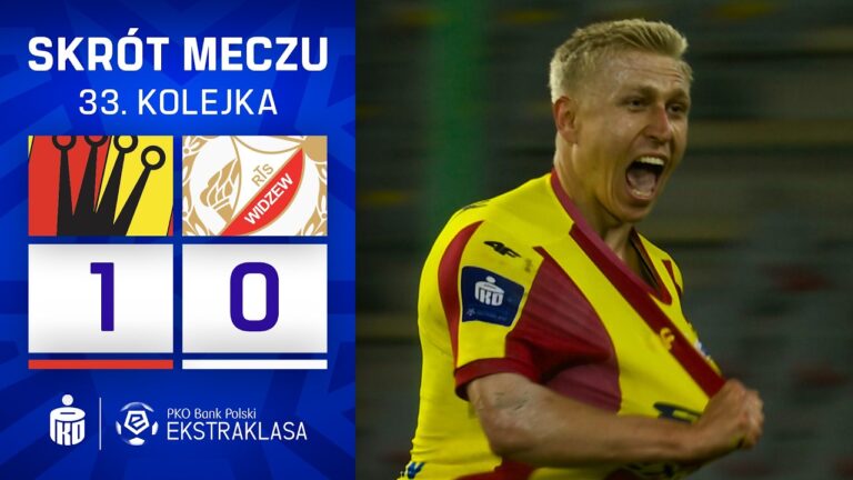 SKRÓT MECZU: Korona Kielce 1:0 Widzew Łódź