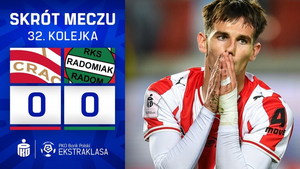 SKRÓT MECZU: Cracovia 0:0 Radomiak