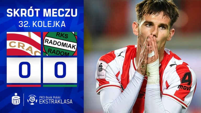 SKRÓT MECZU: Cracovia 0:0 Radomiak