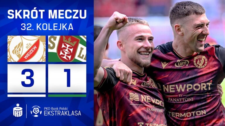 SKRÓT MECZU: Widzew Łódź 3:1 Lechia Gdańsk