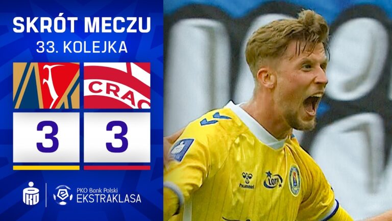 SKRÓT MECZU: Motor Lublin 3:3 Cracovia