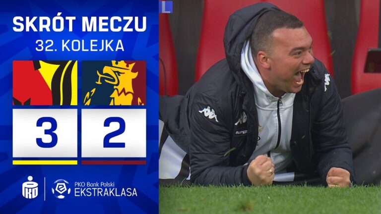SKRÓT MECZU: Jagiellonia Białystok 3:2 Pogoń Szczecin