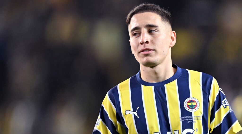ISTANBUL - Emre Mor of Fenerbahce SK during the Turkish Super Lig match between Fenerbahce AS and Demir Grup Sivasspor at Ulker stadium on November 7, 2022 in Istanbul, Turkey. ANP | Dutch Height | GERRIT FROM COLOGNE /ANP/Sipa USA
2022.11.07 Stambul
pilka nozna liga turecka
Fenerbahce AS - Demir Grup Sivasspor 
Foto ANP/SIPA USA/PressFocus

!!! POLAND ONLY !!!