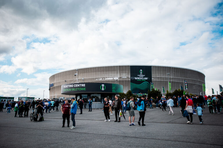 2025.05.28 Wroclaw
2024/2025 UEFA Final Ligi Konferencji 
Tarczynski Arena Wroclaw
Real Betis - Chelsea
N/z stadion stadium
Foto Mateusz Porzucek PressFocus

2025.05.28 Wroclaw
UEFA Conference League Final 
Real Betis - Chelsea
stadion stadium
Credit: Mateusz Porzucek PressFocus