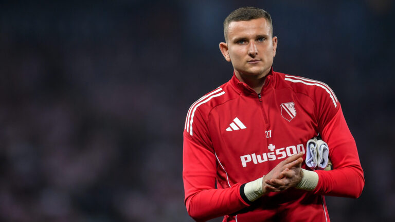 2025.08.31 Krakow
Pilka nozna PKO Ekstraklasa sezon 2025/2026
Cracovia - Legia Warszawa
N/z Gabriel Kobylak
Foto Mateusz Sobczak / PressFocus

2025.08.31 Krakow
Football Polish League PKO Ekstraklasa season 2025/2026
Cracovia - Legia Warszawa
Gabriel Kobylak
Credit: Mateusz Sobczak / PressFocus