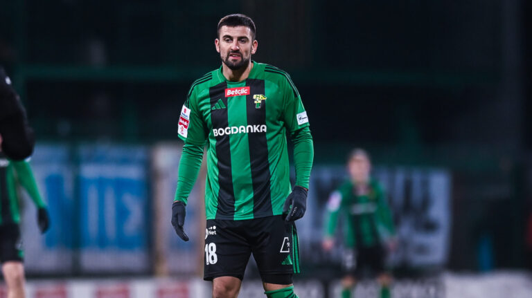2026.02.13 Leczna Betclic 1 Liga Sezon 2025/2026 Gornik Leczna - Stal Mielec

N/z Bartosz Spiaczka

Foto Kacper Pacocha / PressFocus 

2026.02.13 Leczna Polish First League Season 2025/2026 Gornik Leczna - Stal Mielec

Credit: Kacper Pacocha / PressFocus