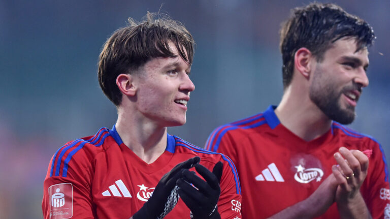 2026.02.21 Czestochowa
Pilka nozna , PKO BP Ekstraklasa sezon 2025/26
Rakow Czestochowa - Bruk-Bet Termalica Nieciecza
N/z Mitja Ilenic, Marko Bulat
Foto Krzysztof Porebski / PressFocus

2026.02.21 Czestochowa
Football Polish top league , 2025/2026 season
Rakow Czestochowa - Bruk-Bet Termalica Nieciecza
Mitja Ilenic, Marko Bulat
Credit: Krzysztof Porebski / PressFocus