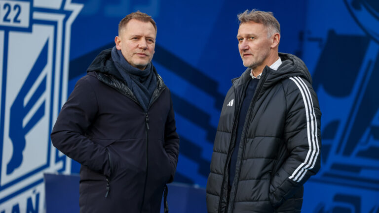 2026.03.01 Poznan
Pilka nozna Ekstraklasa sezon 2025/2026
Lech Poznan - Rakow Czestochowa
N/z Tomasz Rzasa Artur Platek
Foto Pawel Jaskolka / PressFocus

2026.03.01 Poznan
Football Polish Ekstraklasa season 2025/2026
Lech Poznan - Rakow Czestochowa
Credit: Pawel Jaskolka / PressFocus