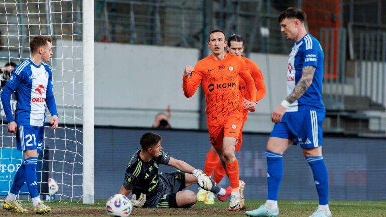 2026.03.02 Lubin
Pilka nozna PKO Ekstraklasa sezon 2025/2026
KGHM Zaglebie Lubin Wisla Plock
N/z Gol bramka radosc Mateusz Grzybek
Foto Tomasz Folta / PressFocus

2026.03.02 Lubin
Football PKO Ekstraklasa season 2025/2026
KGHM Zaglebie Lubin Wisla Plock
Gol bramka radosc Mateusz Grzybek
Credit: Tomasz Folta / PressFocus