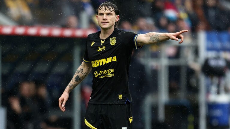 2026.03.15 Gdynia Pilka nozna PKO BP Ekstraklasa sezon 2025/2026 Arka Gdynia - Widzew Lodz N/z Serafin Szota Foto Piotr Matusewicz / PressFocus

2026.03.15 Gdynia
Football Polish PKO BP Ekstraklasa season 2025/2026 
Arka Gdynia - Widzew Lodz 
Serafin Szota 
Credit: Piotr Matusewicz / PressFocus