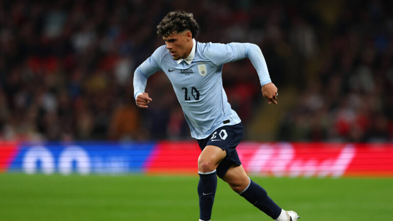 RECORD DATE NOT STATED 27th March 2026 Wembley Stadium, London, England Friendly International Football, England versus Uruguay Maximiliano Araujo of Uruguay JPxFletcher
2026.03.28 Londyn
pilka nozna miedzynarodowy mecz towarzyski
Anglia - Urugwaj

Foto IMAGO/PressFocus

!!! POLAND ONLY !!!