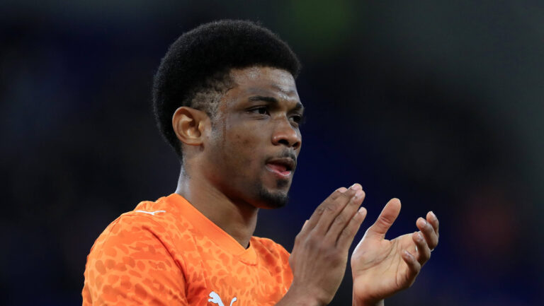 RECORD DATE NOT STATED 31st March 2026 Hill Dickinson Stadium, Liverpool, Friendly International Football, Ivory Coast versus Scotland Amad Diallo of Ivory Coast applauds the supporters at full time DavidxBlunsden
2026.03.31 Liverpool
pilka nozna miedzynarodowy mecz towarzyski
Wybrzeze Kosci Sloniowej - Szkocja
Foto IMAGO/PressFocus

!!! POLAND ONLY !!!