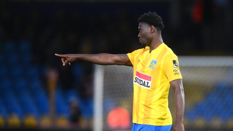 KVC Westerlo v Sporting Charleroi - Jupiler Pro League Europe Play-Off WESTERLO, BELGIUM - APRIL 05 : Goure Fernand forward of KVC Westerlo during the Jupiler Pro League Europe Play-Off match between KVC Westerlo and Sporting Charleroi on April 5, 2026 in Westerlo, Belgium, 05/04/2026 Westerlo Belgium PUBLICATIONxNOTxINxFRAxBEL Copyright: xGvgx
2026.04.05 Westerlo
pilka nozna liga belgijska
KVC Westerlo - Sporting Charleroi
Foto IMAGO/PressFocus

!!! POLAND ONLY !!!