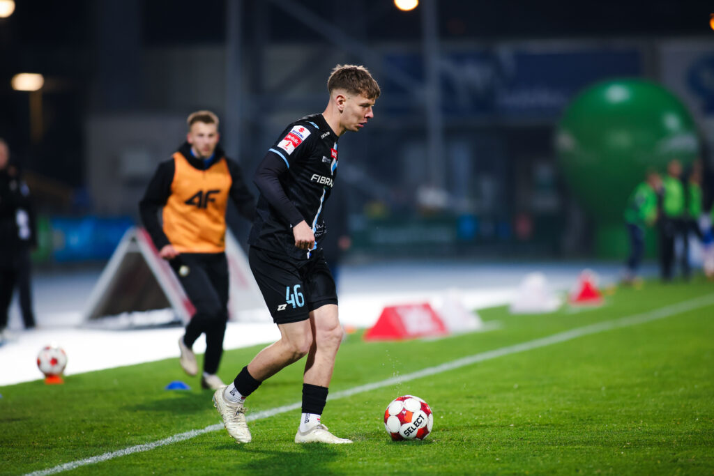 2026.04.11 Mielec
Pilka nozna Betclic 1 Liga Sezon 2025/2026
Stal Mielec - Stal Rzeszow
N/z Szymon Lyczko
Foto Marta Badowska / PressFocus

2026.04.11 Mielec
Football Polish Betclic 1 League 2025/2026
Szymon Lyczko
Credit: Marta Badowska / PressFocus