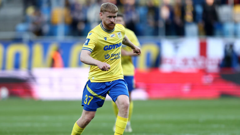 2026.04.19 Gdynia Pilka nozna PKO BP Ekstraklasa sezon 2025/2026 Arka Gdynia - Jagiellonia Bialystok N/z Sebastian Kerk Foto Piotr Matusewicz / PressFocus

2026.04.19 Gdynia
Football Polish PKO BP Ekstraklasa season 2025/2026 
Arka Gdynia - Jagiellonia Bialystok 
Sebastian Kerk 
Credit: Piotr Matusewicz / PressFocus