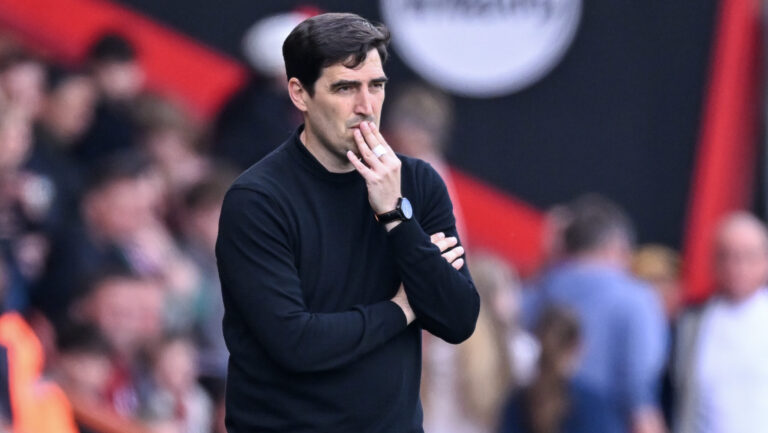 Bournemouth Manager Andoni Iraola during the Premier League match at the Vitality Stadium, Bournemouth
03/05/2026
2026.05.03 Bournemouth
Pilka nozna liga angielska
AFC Bournemouth - Crystal Palace
Foto Jeremy Landey/Focus Images/MB Media/PressFocus

!!! POLAND ONLY !!!