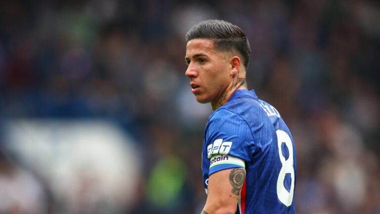 Premier League: Chelsea v Nottingham Forest LONDON, UK - 4th May 2026: Enzo Fernandez of Chelsea during the Premier League match between Chelsea FC and Nottingham Forest FC at Stamford Bridge London Stamford Bridge England United Kingdom Copyright: xCraigxMercerx/xPeakxActionxPhotosx
2026.05.04 Londyn
pilka nozna , liga angielska
Chelsea Londyn - Nottingham Forest
Foto IMAGO/PressFocus

!!! POLAND ONLY !!!