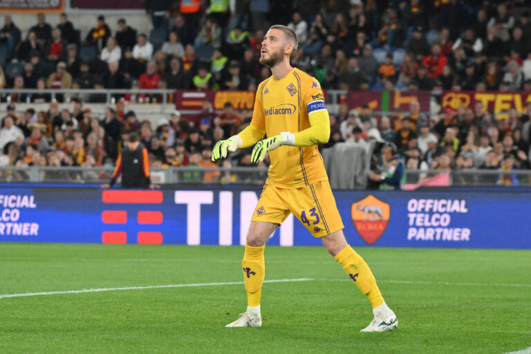 4th May 2026, Stadio Olimpico, Rome, Italy Serie A Football Roma versus Fiorentina Goalkeeper David De Gea of AC Fiorentina AllShotLive
2026.05.04 Rzym
pilka nozna , liga wloska
AS Roma - ACF Fiorentina
Foto IMAGO/PressFocus

!!! POLAND ONLY !!!