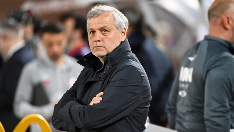 Bruno GENESIO (Entraineur Lille LOSC) during the Ligue 1 McDonald's match between Monaco and Lille at Stade Louis II on May 10, 2026 in Monaco, Monaco. (Photo by Sylvain Thomas/FEP/Icon Sport/Sipa USA)
2026.05.10 Monako
pilka nozna liga francuska
AS Monaco -  LOSC Lille
Foto Icon Sport/SIPA USA/PressFocus

!!! POLAND ONLY !!!