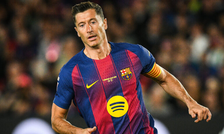 IPA84809447 - Robert LEWANDOWSKI of Barcelona during the Spanish championship LaLiga football match between FC Barcelona and Real Betis Balompie on 17 May 2026 at Camp Nou stadium in Barcelona, Spain (Photo by /Sipa USA)
2026.05.17 Barcelona
pilka nozna liga hiszpanska
FC Barcelona - Real Betis Sewilla: ostatni mecz Roberta Lewandowskiego w barwach FC Barcelony
Foto IPA/SIPA USA/PressFocus

!!! POLAND ONLY !!!