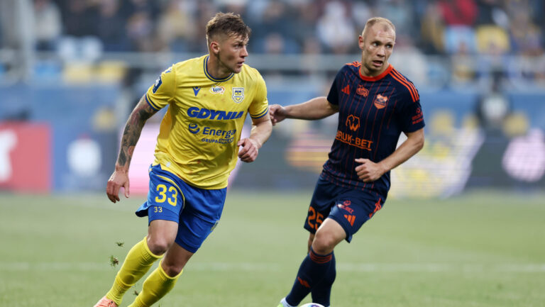 2026.05.18 Gdynia Pilka nozna PKO BP Ekstraklasa sezon 2025/2026 Arka Gdynia - Bruk-Bet Termalica Nieciecza N/z Dawid Abramowicz Kamil Zapolnik Foto Piotr Matusewicz / PressFocus

2026.05.18 Gdynia
Football Polish PKO BP Ekstraklasa season 2025/2026 
Arka Gdynia - Bruk-Bet Termalica Nieciecza 
Dawid Abramowicz Kamil Zapolnik 
Credit: Piotr Matusewicz / PressFocus