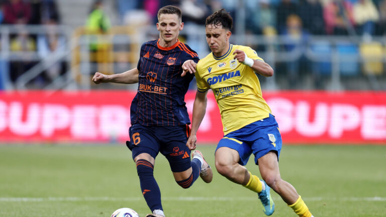 2026.05.18 Gdynia Pilka nozna PKO BP Ekstraklasa sezon 2025/2026 Arka Gdynia - Bruk-Bet Termalica Nieciecza N/z Maciej Wolski Kamil Jakubczyk Foto Piotr Matusewicz / PressFocus

2026.05.18 Gdynia
Football Polish PKO BP Ekstraklasa season 2025/2026 
Arka Gdynia - Bruk-Bet Termalica Nieciecza 
Maciej Wolski Kamil Jakubczyk 
Credit: Piotr Matusewicz / PressFocus