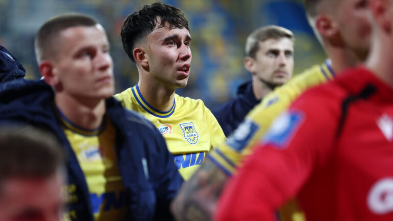 2026.05.18 Gdynia Pilka nozna PKO BP Ekstraklasa sezon 2025/2026 Arka Gdynia - Bruk-Bet Termalica Nieciecza N/z Kamil Jakubczyk spadek smutek Foto Piotr Matusewicz / PressFocus

2026.05.18 Gdynia
Football Polish PKO BP Ekstraklasa season 2025/2026 
Arka Gdynia - Bruk-Bet Termalica Nieciecza 
Kamil Jakubczyk spadek smutek 
Credit: Piotr Matusewicz / PressFocus