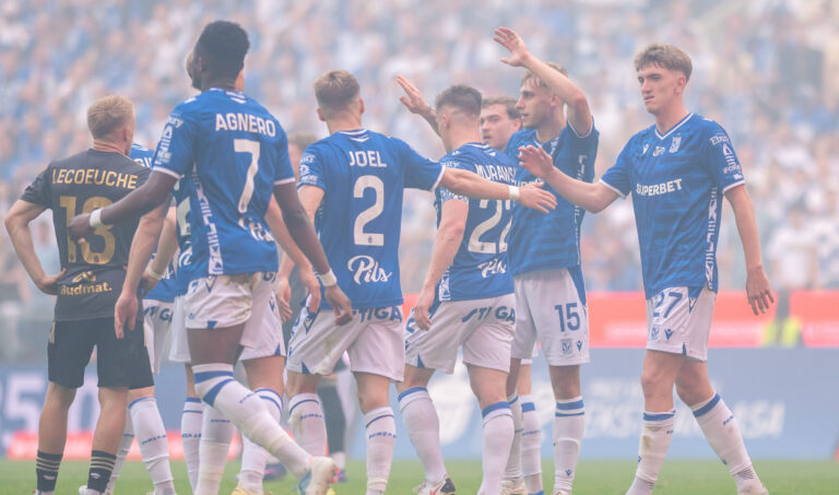 2026.05.23 Poznan
pilka nozna PKO Ekstraklasa sezon 2025/2026
Lech Poznan - Wisla Plock
N/z Lech Poznan cieszynka gol bramka radosc celebration
Foto Gleb Soboliev / PressFocus

2026.05.23 Poznan
Football - Polish PKO Ekstraklasa season 2025/2026
Lech Poznan - Wisla Plock
Lech Poznan cieszynka gol bramka radosc celebration
Credit: Gleb Soboliev / PressFocus