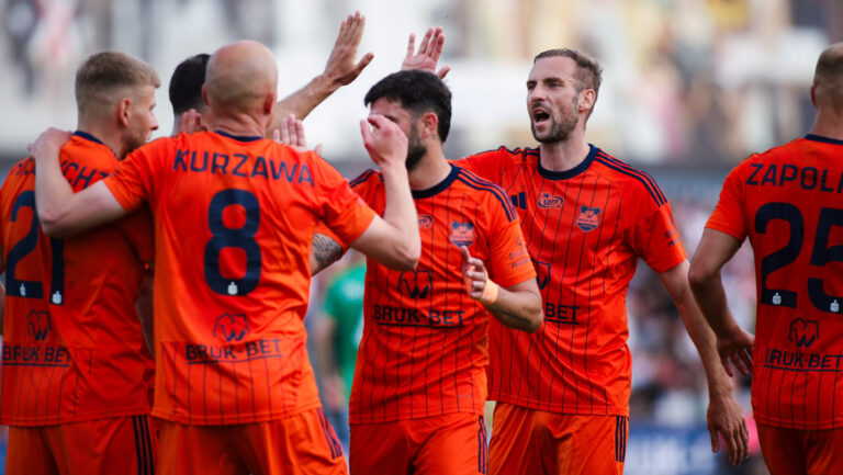 2026.05.23 Nieciecza
Pilka nozna PKO Ekstraklasa 2025/2026
Bruk-Bet Termalica Nieciecza - Lechia Gdansk
N/z gol bramka radosc Rafal Kurzawa Arkadiusz Kasperkiewicz
Foto Marta Badowska / PressFocus

2026.05.23 Nieciecza
Football Polish PKO Ekstraklasa Season 2025/2026
gol bramka radosc Rafal Kurzawa Arkadiusz Kasperkiewicz
Credit: Marta Badowska / PressFocus
