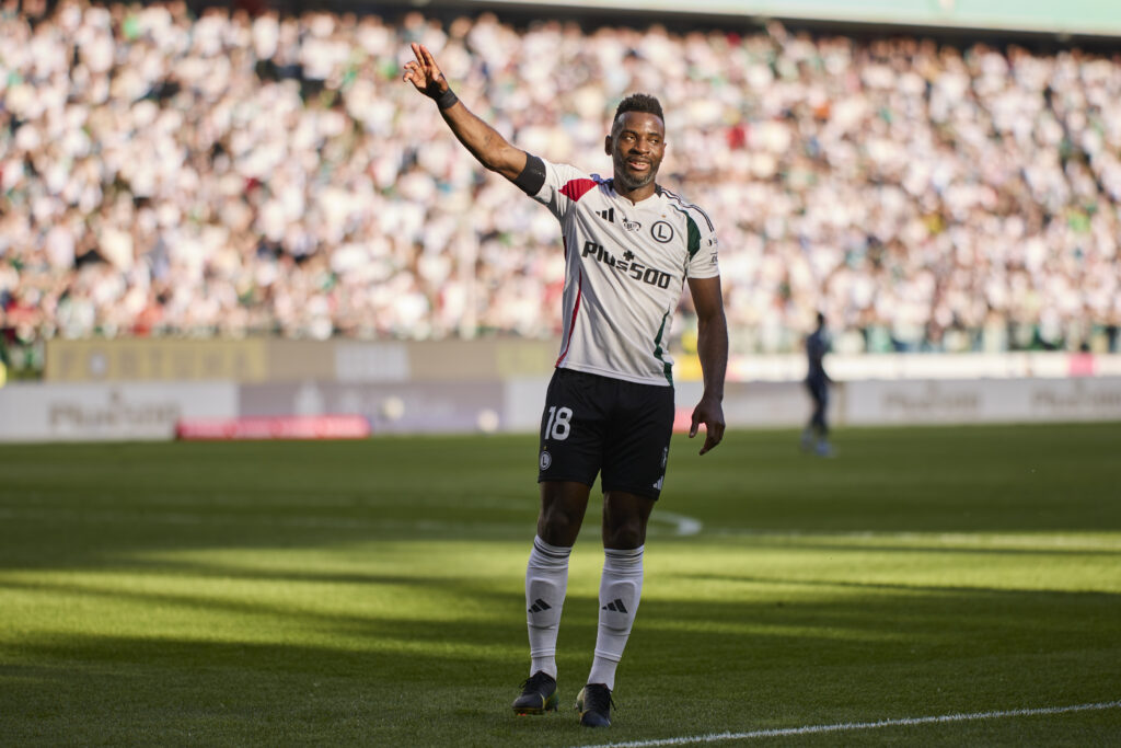 2026.05.23 Warszawa
Pilka Nozna
PKO Ekstraklasa sezon 2025/2026
Legia Warszawa - Motor Lublin
N/z Jean-Pierre Nsame radosc, radosc po golu, radosc po bramce, gol, bramka
Foto Radoslaw Makuch / PressFocus

2026.05.23 Warsaw
Football
Polish PKO Ekstraklasa season 2025/2026
Legia Warszawa - Motor Lublin
Jean-Pierre Nsame radosc, radosc po golu, radosc po bramce, gol, bramka
Credit: Radoslaw Makuch / PressFocus