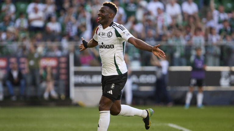 2026.05.23 Warszawa
Pilka Nozna
PKO Ekstraklasa sezon 2025/2026
Legia Warszawa - Motor Lublin
N/z Jean-Pierre Nsame radosc, radosc po golu, radosc po bramce, gol, bramka
Foto Radoslaw Makuch / PressFocus

2026.05.23 Warsaw
Football
Polish PKO Ekstraklasa season 2025/2026
Legia Warszawa - Motor Lublin
Jean-Pierre Nsame radosc, radosc po golu, radosc po bramce, gol, bramka
Credit: Radoslaw Makuch / PressFocus