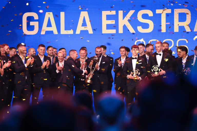 2026.05.25 Warszawa
pilka nozna ekstraklasa
Gala Ekstraklasy 2026
N/z druzyna Lech Poznan Mistrz Polski Piotr Rutkowski Mikael Ishak
Foto Przemyslaw Szyszka / PressFocus

2026.05.25 Warszawa
Football - Ekstraklasa Awards Gala 2026
Gala Ekstraklasy 2026
druzyna Lech Poznan Mistrz Polski Piotr Rutkowski Mikael Ishak
Credit: Przemyslaw Szyszka / PressFocus