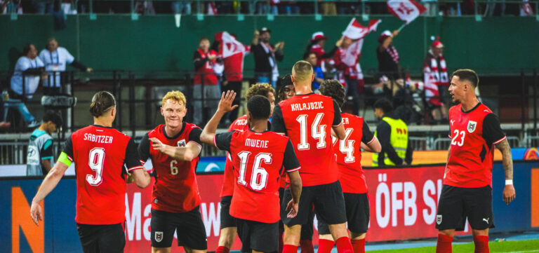 Fussball Österreich, Nationalteam, International Friendly, Länderspiel, Nationalmannschaft Freundschaftliches Länderspiel, FIFA UEFA WM Vorbereitung - ÖFB / Österreich vs. Tunesien / Tunisienne FTF - Ernst-Happel-Stadion Wien, Österreich: Marcel Sabitzer Österreich, 9 mit dem Tor zum 1:0 - Jubel, Torjubel *** Football Austria, National Team, International Friendly, Friendly International Match, FIFA UEFA World Cup Preparation ÖFB Austria vs Tunisia Tunisienne FTF Ernst Happel Stadion Vienna, Austria Marcel Sabitzer Austria, 9 with the goal to 1 0 jubilation, goal celebration Copyright: xLukasxBierederx
2026.06.01 Wieden
pilka nozna , miedzynarodowy mecz towarzyski
Austria - Tunezja
Foto IMAGO/PressFocus

!!! POLAND ONLY !!!