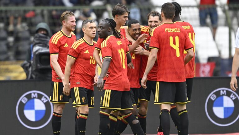 Belgium v Tunisia UEFA International Friendly, Länderspiel, Nationalmannschaft Game BRUSSELS, BELGIUM - JUNE 06 : The players of Belgian National football team pictured during the pre-World Cup international friendly game match between Belgium and Tunisia in preparation of the FIFA 2026 World Cup Football Championship on June 6, 2026 in Brussels, Belgium, 06/06/2026 Brussels Belgium PUBLICATIONxNOTxINxFRAxBEL Copyright: xNicoxVereeckenx
2026.06.06 Bruksela
pilka nozna , miedzynarodowy mecz towarzyski
Belgia - Tunezja
Foto IMAGO/PressFocus

!!! POLAND ONLY !!!