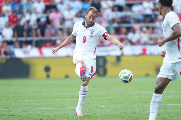 Orlando, Florida, USA, June 10, 2026, England's Harry Kane #9 attempting to score during the 2026 FC Series at Inter&amp;Co Stadium.  (Photo by Marty Jean-Louis/Sipa USA)
2026.06.10 Orlando
pilka nozna mecz towarzyski
Anglia - Kostaryka

Foto Marty Jean-Louis/SIPA USA/PressFocus

!!! POLAND ONLY !!!