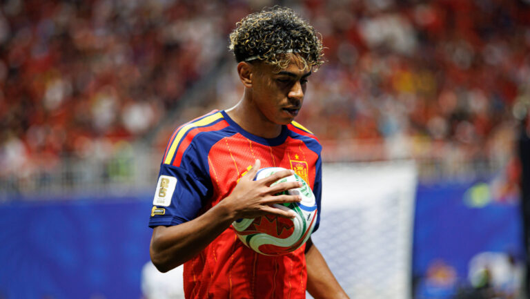 Lamine Yamal seen during FIFA World Cup, WM, Weltmeisterschaft, Fussball 2026 game between national teams of Spain and Cabo Verde Grzegorz Wajda/Ball Raw Images Atlanta Atlanta Stadium USA Copyright: xGrzegorzxWajdax grzegorzwajda_spain_caboverde_2526-9
2026.06.15 Atlanta
pilka nozna , mistrzostwa swiata , mundial 2026
Hiszpania - Republika Zielonego Przyladka
Foto IMAGO/PressFocus

!!! POLAND ONLY !!!